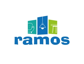 ramos logo design by PANTONE