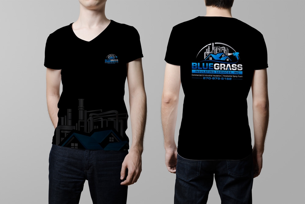 Bluegrass Insulating Services, Inc logo design by grea8design