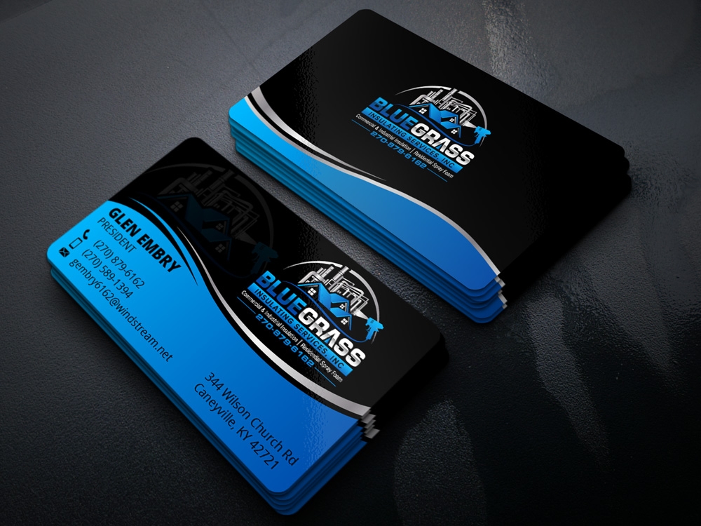 Bluegrass Insulating Services, Inc logo design by Gelotine