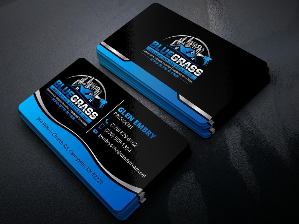 Bluegrass Insulating Services, Inc logo design by Gelotine