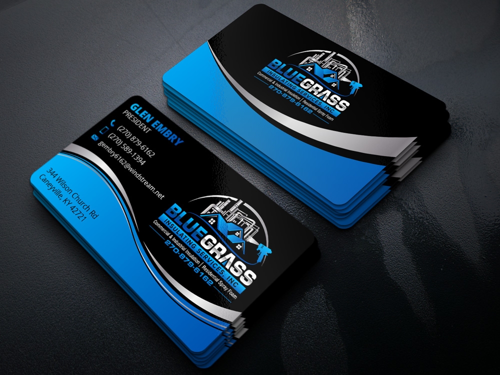 Bluegrass Insulating Services, Inc logo design by Gelotine