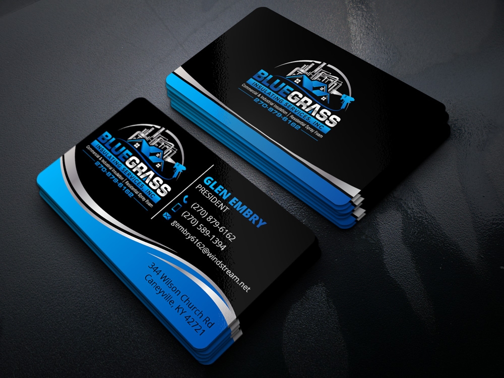 Bluegrass Insulating Services, Inc logo design by Gelotine