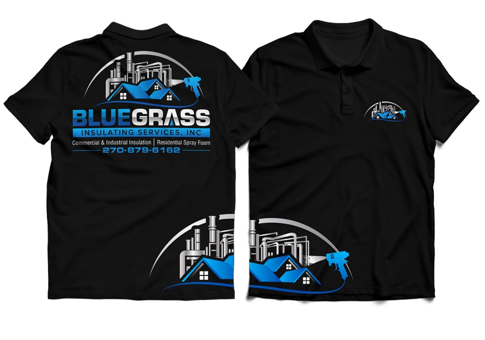 Bluegrass Insulating Services, Inc logo design by Gelotine