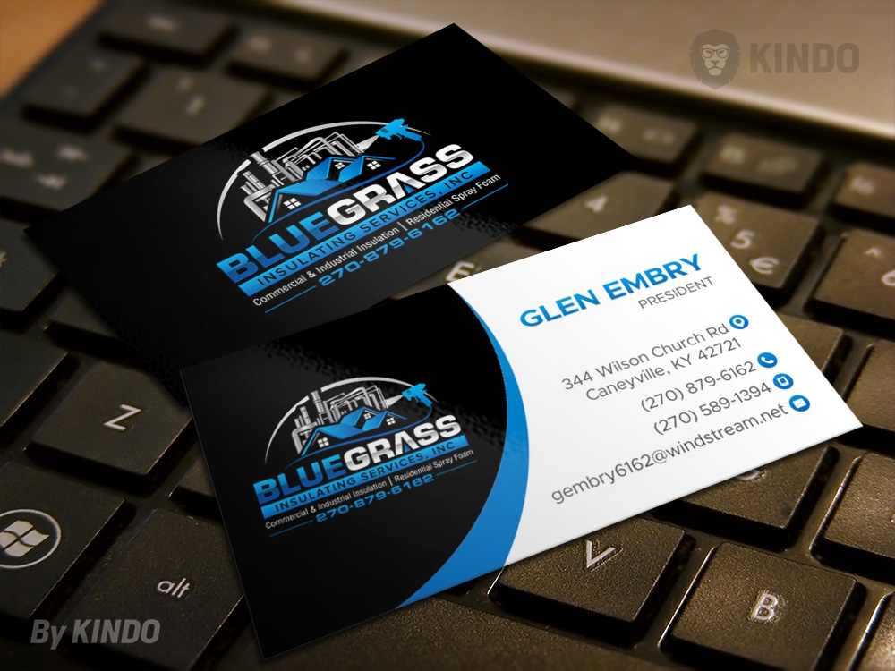 Bluegrass Insulating Services, Inc logo design by Kindo