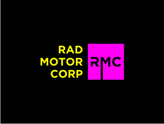 Rad Motor Corp; RMC logo design by sodimejo