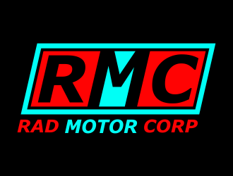 Rad Motor Corp; RMC logo design by luckyprasetyo
