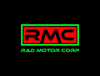 Rad Motor Corp; RMC logo design by luckyprasetyo