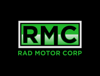 Rad Motor Corp; RMC logo design by luckyprasetyo