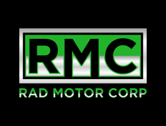 Rad Motor Corp; RMC logo design by luckyprasetyo