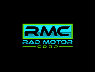 Rad Motor Corp; RMC logo design by sodimejo