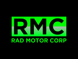 Rad Motor Corp; RMC logo design by luckyprasetyo