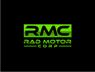 Rad Motor Corp; RMC logo design by sodimejo
