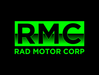 Rad Motor Corp; RMC logo design by luckyprasetyo