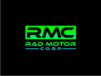 Rad Motor Corp; RMC logo design by sodimejo