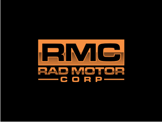 Rad Motor Corp; RMC logo design by sodimejo
