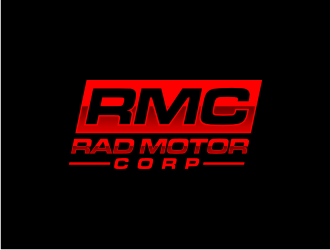 Rad Motor Corp; RMC logo design by sodimejo