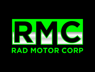 Rad Motor Corp; RMC logo design by luckyprasetyo
