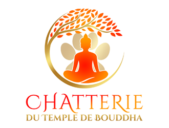 Chatterie du Temple de Bouddha logo design by ingepro