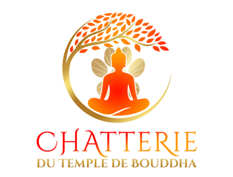 Chatterie du Temple de Bouddha logo design by ingepro