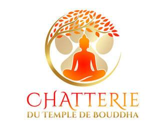 Chatterie du Temple de Bouddha logo design by ingepro