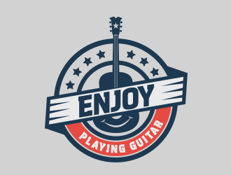 Enjoy Playing Guitar logo design by ProfessionalRoy