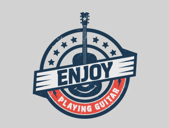 Enjoy Playing Guitar logo design by ProfessionalRoy