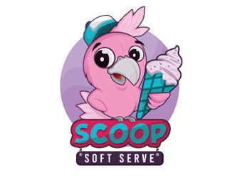 Scoop Soft Serve logo design by Webphixo