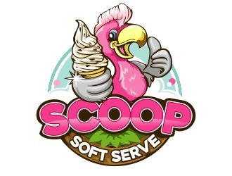 Scoop Soft Serve logo design by veron
