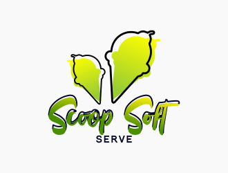 Scoop Soft Serve logo design by dollart