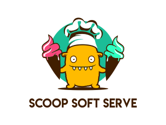 Scoop Soft Serve logo design by JessicaLopes
