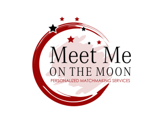 Meet Me on the Moon  logo design by Girly
