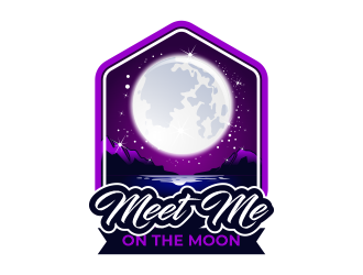 Meet Me on the Moon  logo design by zonpipo1