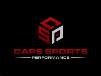 Caps Sports Performance logo design by asyqh
