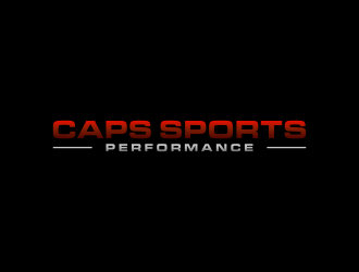 Caps Sports Performance logo design by salis17