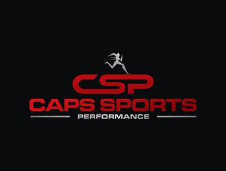 Caps Sports Performance logo design by EkoBooM