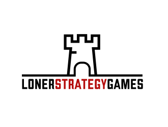 Loner Strategy Games logo design by serprimero
