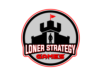 Loner Strategy Games logo design by done