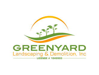 Greenyard Landscaping & Demolition, Inc logo design by pakNton