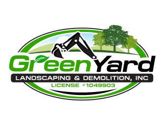 Greenyard Landscaping & Demolition, Inc logo design by ProfessionalRoy