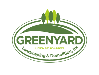 Greenyard Landscaping & Demolition, Inc logo design by YONK