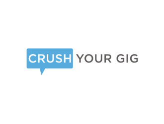 Crush Your Gig logo design by asyqh