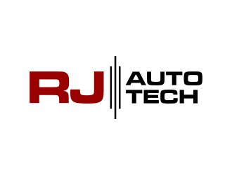 RJ Auto Tech logo design by p0peye