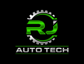 RJ Auto Tech logo design by scolessi