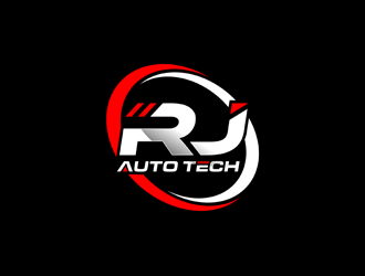 RJ Auto Tech logo design by alby