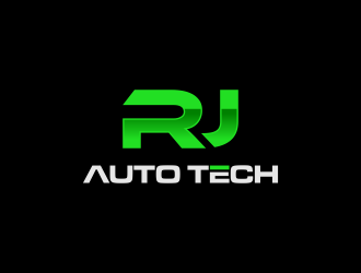 RJ Auto Tech logo design by haidar