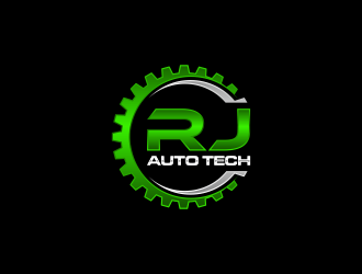 RJ Auto Tech logo design by scolessi