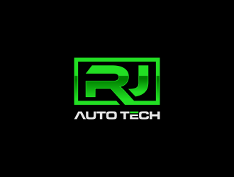 RJ Auto Tech logo design by haidar