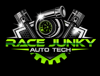 RJ Auto Tech logo design by ProfessionalRoy