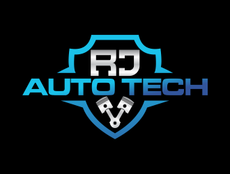 RJ Auto Tech logo design by cahyobragas