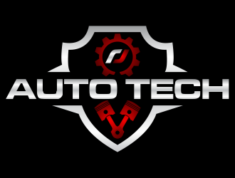 RJ Auto Tech logo design by cahyobragas